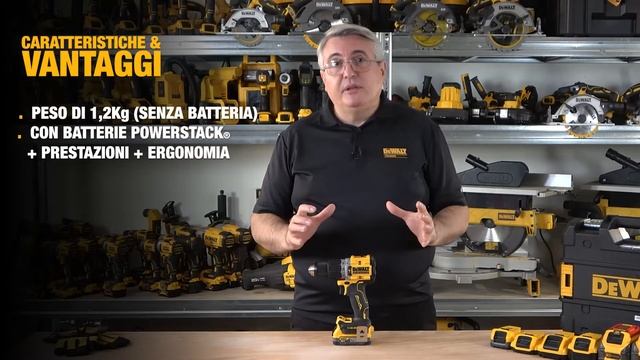 DEWALT® ITALY | TRAPANI A BATTERIA - DCD800/DCD805