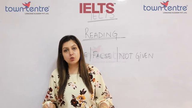 IELTS READING || PART 2 || TRUE || FALSE || NOT GIVEN || TOWN CENTRE LANGUAGE ACADEMY смотреть онлайн