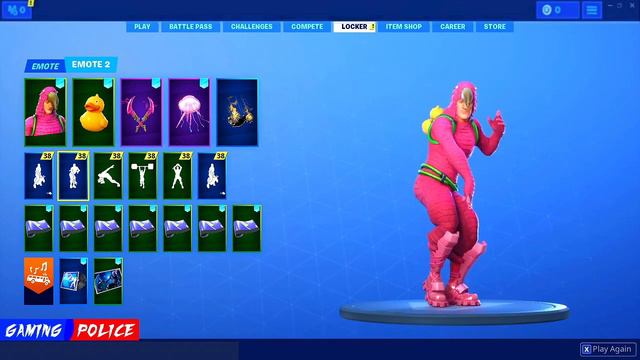 FORTNITE KING FLAMINGO SKIN IN-GAME смотреть онлайн