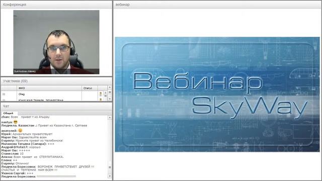 Вебинар от 01 02 2017 Вводный технико экономический вебинар для «новичков» проекта SkyWay Часть 2 смотреть онлайн