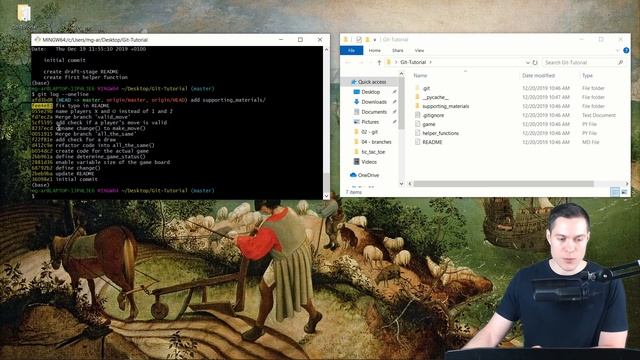 Git Tutorial with Python p.2 – Inspecting the Commit History of an already existing Project смотреть онлайн