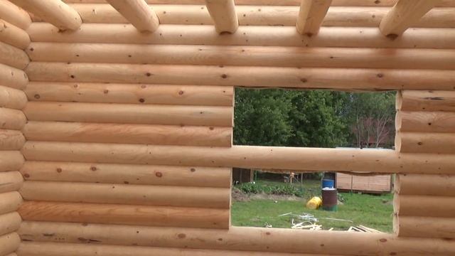 Сруб Дома 6.0х8.0м. полтора этажа с крыльцом "Лесная". Цена в СПб 595.265 руб смотреть онлайн