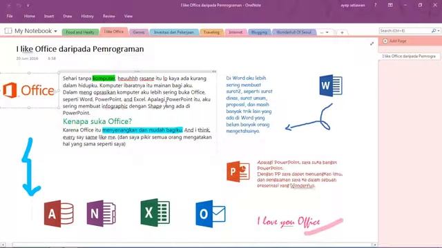 Cara membuat catatan di Microsoft OneNote смотреть онлайн