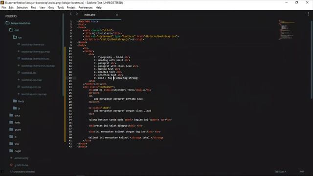 TYPOGRAPHY BOOTSTRAP - BOOTSTRAP TUTORIAL смотреть онлайн