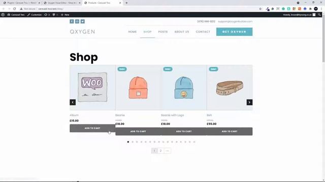 Product slider showing products for sale on the main Shop archive page in WooCommerce смотреть онлайн