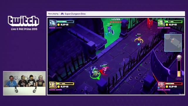 PAX Prime 2015: Super Dungeon Bros (Gameplay - Review - interview) смотреть онлайн