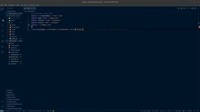Building a social network with Vue 3 , Tailwind css & Feathersjs смотреть онлайн