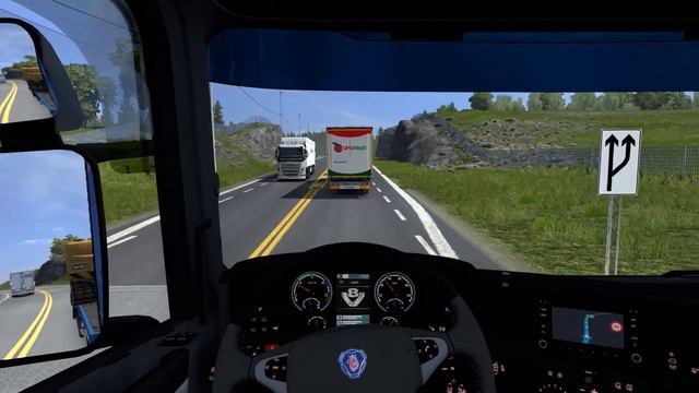Fun in Tunnels! | ETS2 1.38 | SCANIA R730 V8 Open Pipe | Oslo - Ventspils | Part 1/2 смотреть онлайн