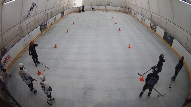 Открытая тренировка по спец хоккею команды Хоккей для Детей. смотреть онлайн