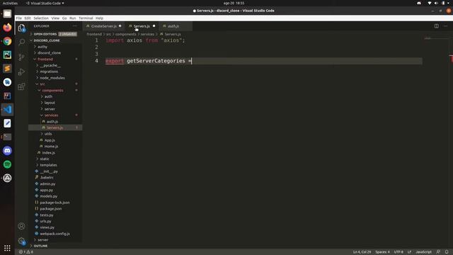 Django and ReactJS together - Server app new server form | 14 смотреть онлайн