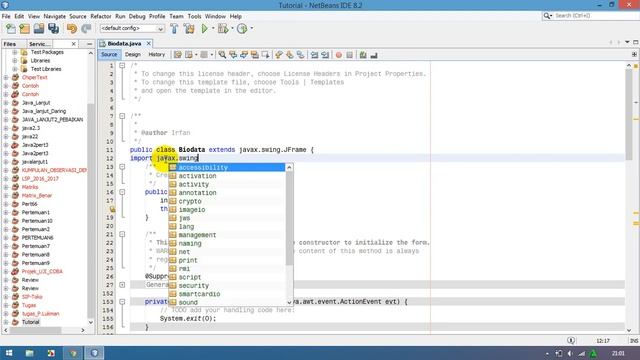 Cara Membuat Validasi di FORM INPUT DATA Menggunakan Java Netbeans смотреть онлайн