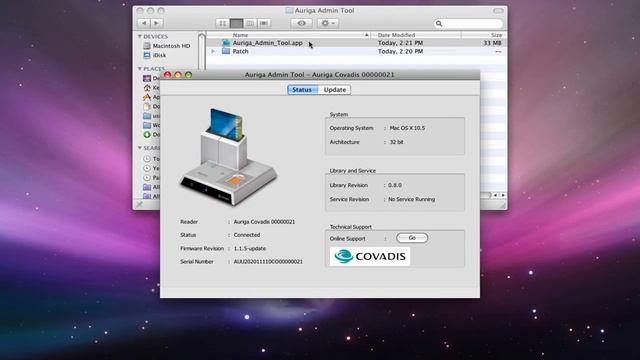 Covadis Auriga Admin Tool on MacOSX смотреть онлайн