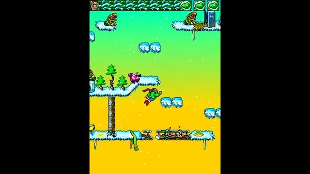 ExcreMan: Christmas JAVA - Полное прохождение игры на мобильный