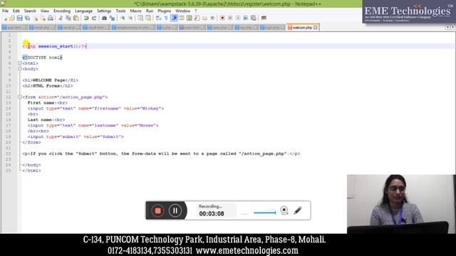 Session Call on Page | Core PHP смотреть онлайн