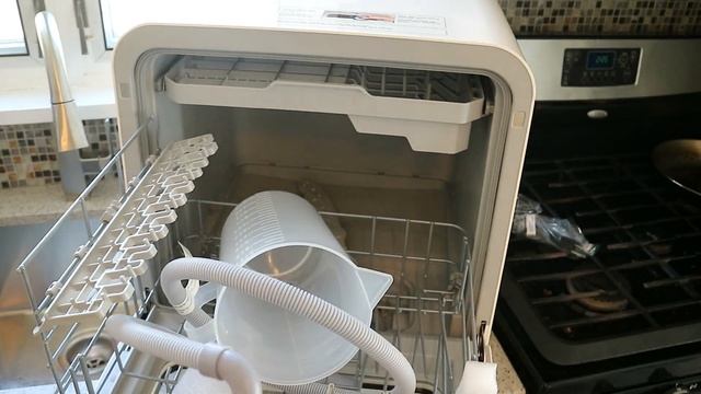 CalmDo Portable Countertop Dishwasher #Giveaway | CaribbeanPot.com смотреть онлайн