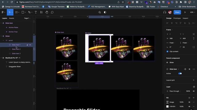 How to create a draggable slider in Figma 2022! смотреть онлайн
