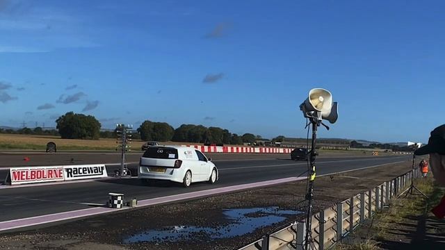 Melbourne Raceway Grand Finale Duck All Prep Superbird Plymouth Satellite Ford 32 1/8th Mile