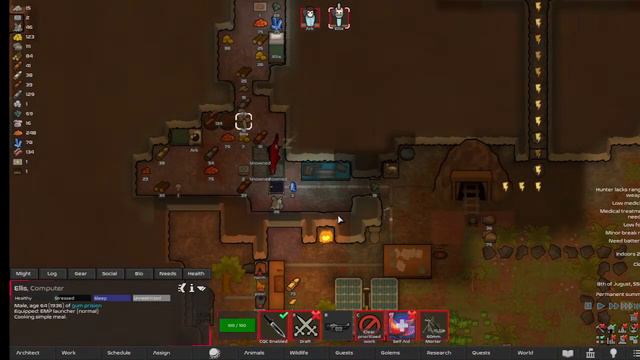 Rimworld with mods #6 surviving moments смотреть онлайн