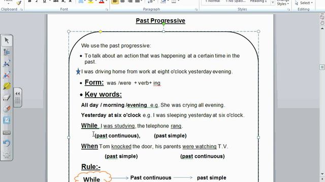 Prim 4 English 22-3-2020 past progressive смотреть онлайн