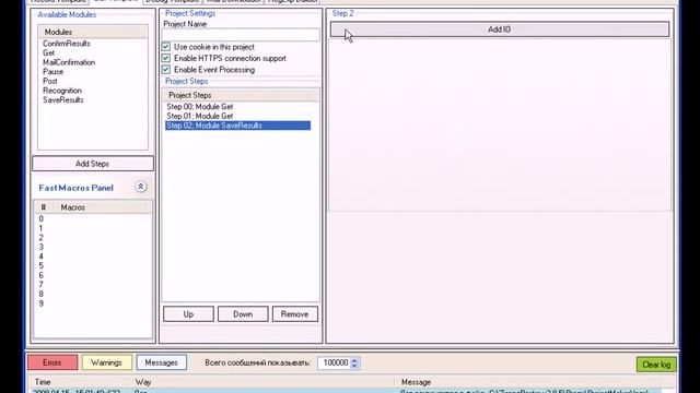 Zennoposter - собираем ссылки смотреть онлайн