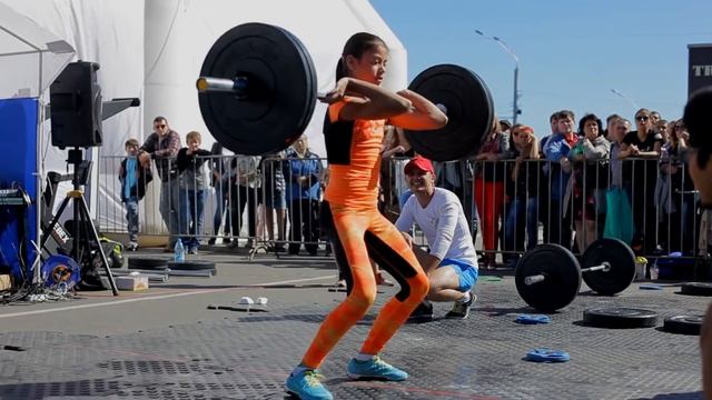 Кубок Барнаула 2016 - Динара толкает 45кг (личный рекорд) смотреть онлайн