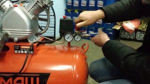 Двухцилиндровый Мощный КОМПРЕССОР 220В за 24500р !!!