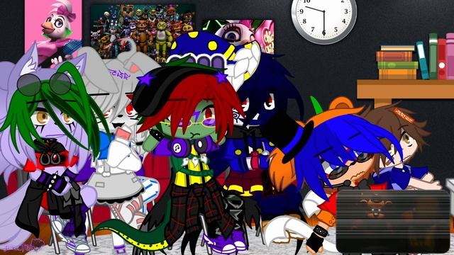 Security Breach Reacts To “Stay Calm (2021)” | FNaF | [Gacha Club] смотреть онлайн