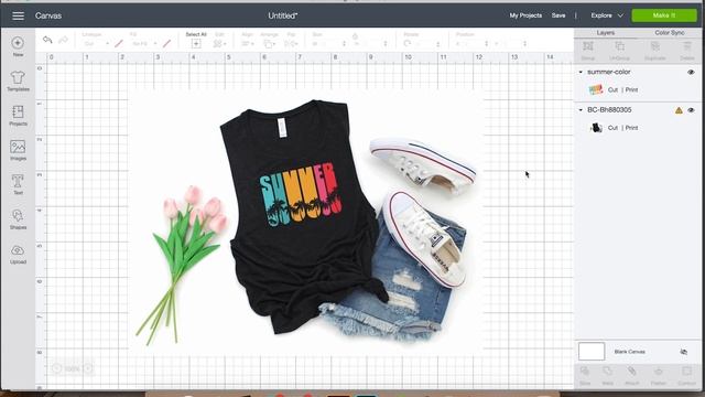 How to Create Mockups in Cricut Design Space - ETSY Shop Mockups Using Cricut Designs смотреть онлайн