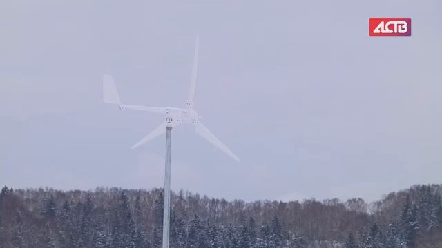 Гибридная система питания на о.Сахалин (Огоньки) смотреть онлайн