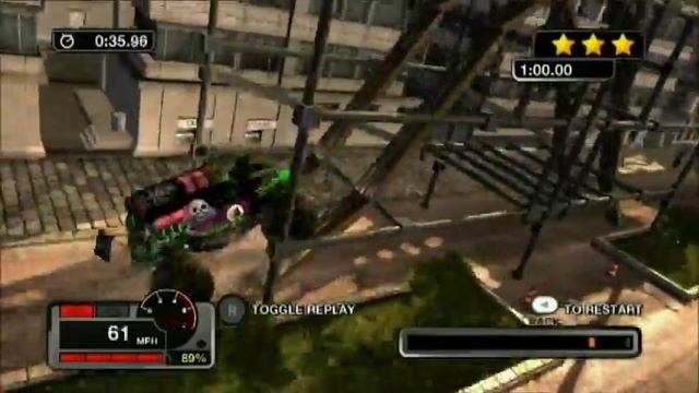 Monster Jam Battlegrounds - Part 6 - Double Backfilp (Xbox 360 Gameplay) смотреть онлайн