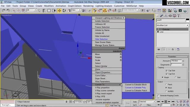 Экстерьер в 3ds max с нуля. Часть 4. "Крыша" смотреть онлайн