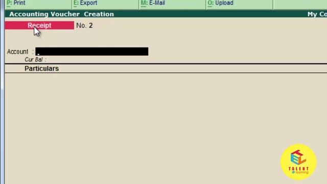 Payment & Receipt voucher entry in Tally ERP 9 6 0 1 смотреть онлайн