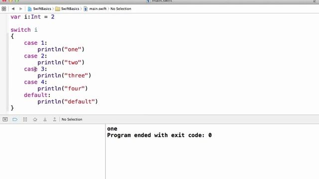 The Swift fallthrough Keyword in Switch Statement смотреть онлайн