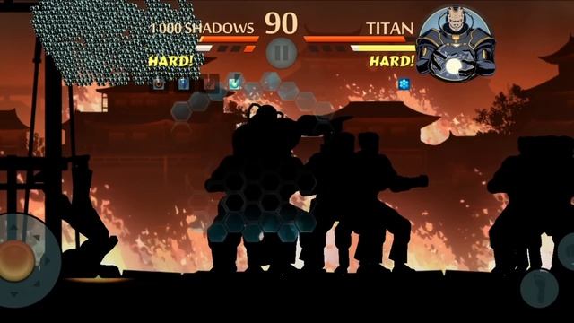 Shadow fight2 1000 Shadows Vs Titan смотреть онлайн
