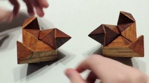 Головоломка ЗВЕЗДА (кристалл, звездчатый многоранник) - решение