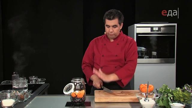 Компот из черешни с мандаринами смотреть онлайн