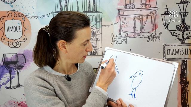 Learn French The Natural Way - Le Tigre Et La Grue D'après Une Fable D'Esope