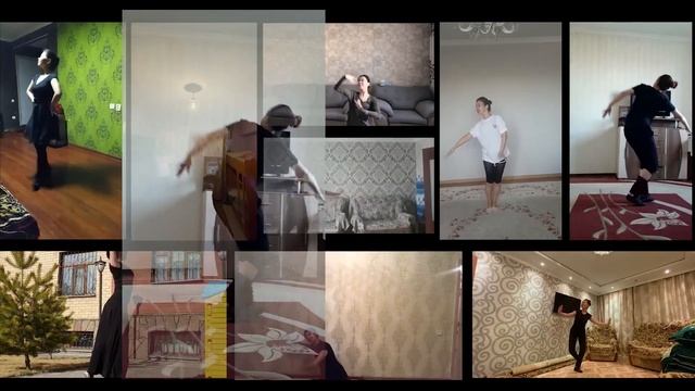 Фольклорно-хореографический ансамбль “Аққу” исполняет танец смотреть онлайн