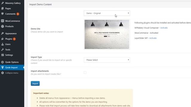 How to Import Predesigned Demo Content in Bridge (Versions 18 and Older) смотреть онлайн