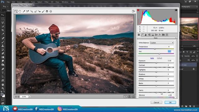 Aqua and Brown Color Grading Effect in Photoshop | Free Preset смотреть онлайн