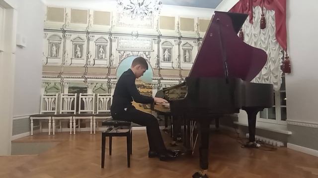 А. Скрябин. Прелюдия ор. 11 №6 h- moll. Фëдор Гервидз 15 лет(общий курс фортепиано) смотреть онлайн