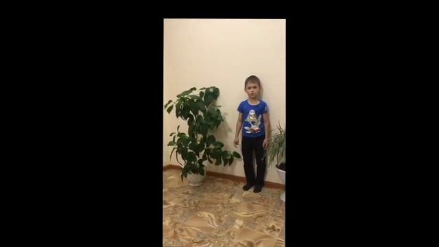 Шпагонов Владик 6 лет читает стихотворение А.Фет "Ласточки пропали" смотреть онлайн