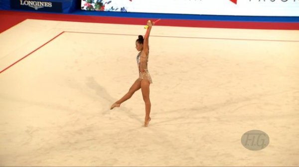 SIDOROVA Victoria (TUR) - 2019 Rhythmic Junior Worlds, Moscow (RUS) - Qualifications Clubs