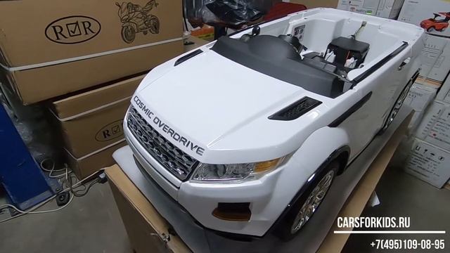 Сборка детского электромобиля Range Rover A111AA. смотреть онлайн