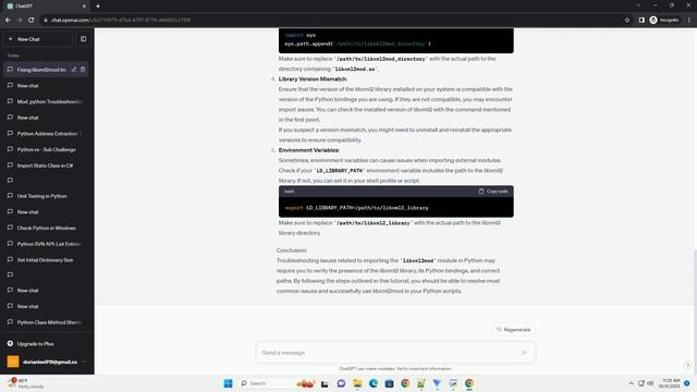 unable to import libxml2mod from the python script смотреть онлайн
