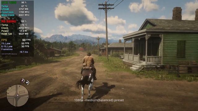 Red Dead Redemption 2┃GTX 1650 + Ryzen 5 5500U┃Acer Aspire 7 смотреть онлайн