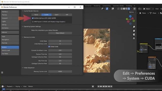 Эта настройка ускорит твой рендер в Cycles Blender / Как использовать видеокарту (GPU) для рендера смотреть онлайн