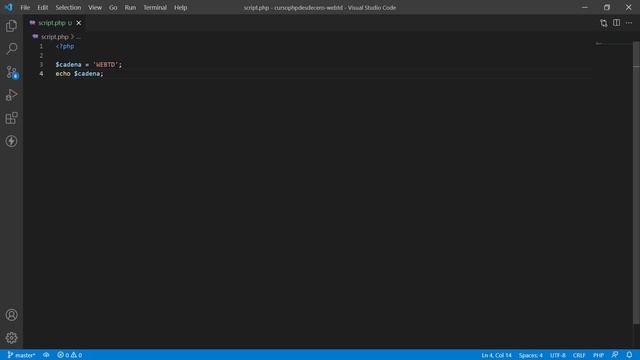 Tipos de datos en PHP | String y Boolean en PHP смотреть онлайн