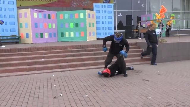 День города Подольска 2013 Показательное выступление клуба Патриот смотреть онлайн