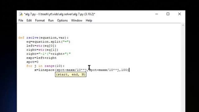 Solve equations FAST with Python смотреть онлайн